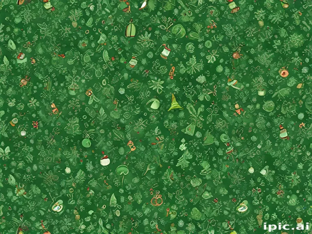 christmas wallpaper green