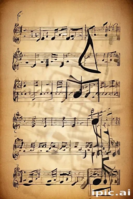 notes music background