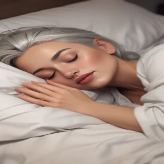 cartoon people sleeping