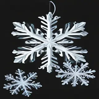 snowflake clipart with transparent background