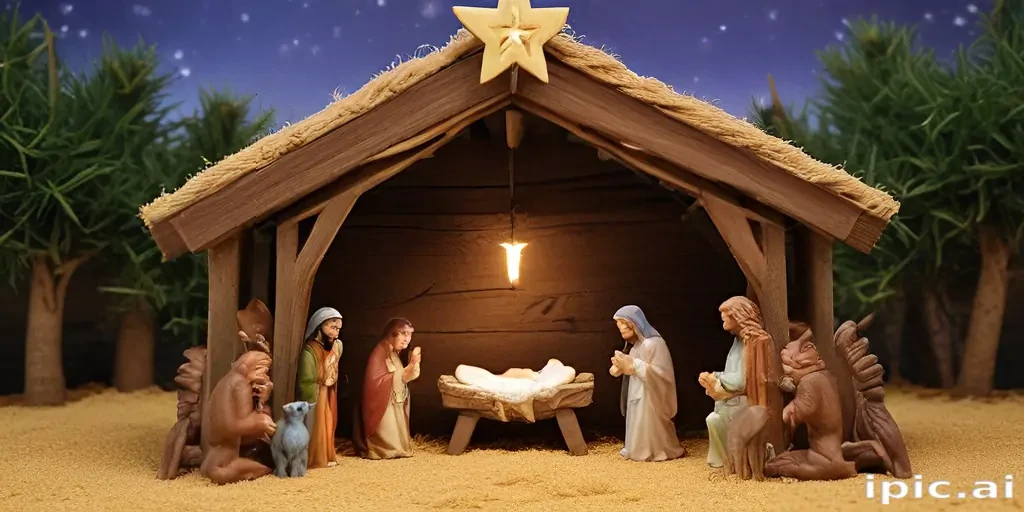manger scene images free