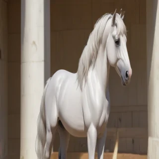 image of a cartoon horse