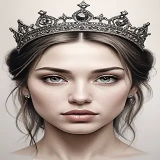 crown drawing