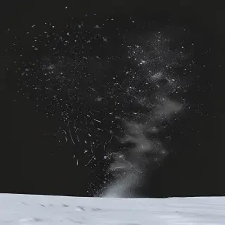 snow falling png