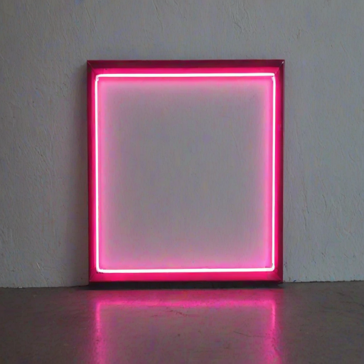 neon frame
