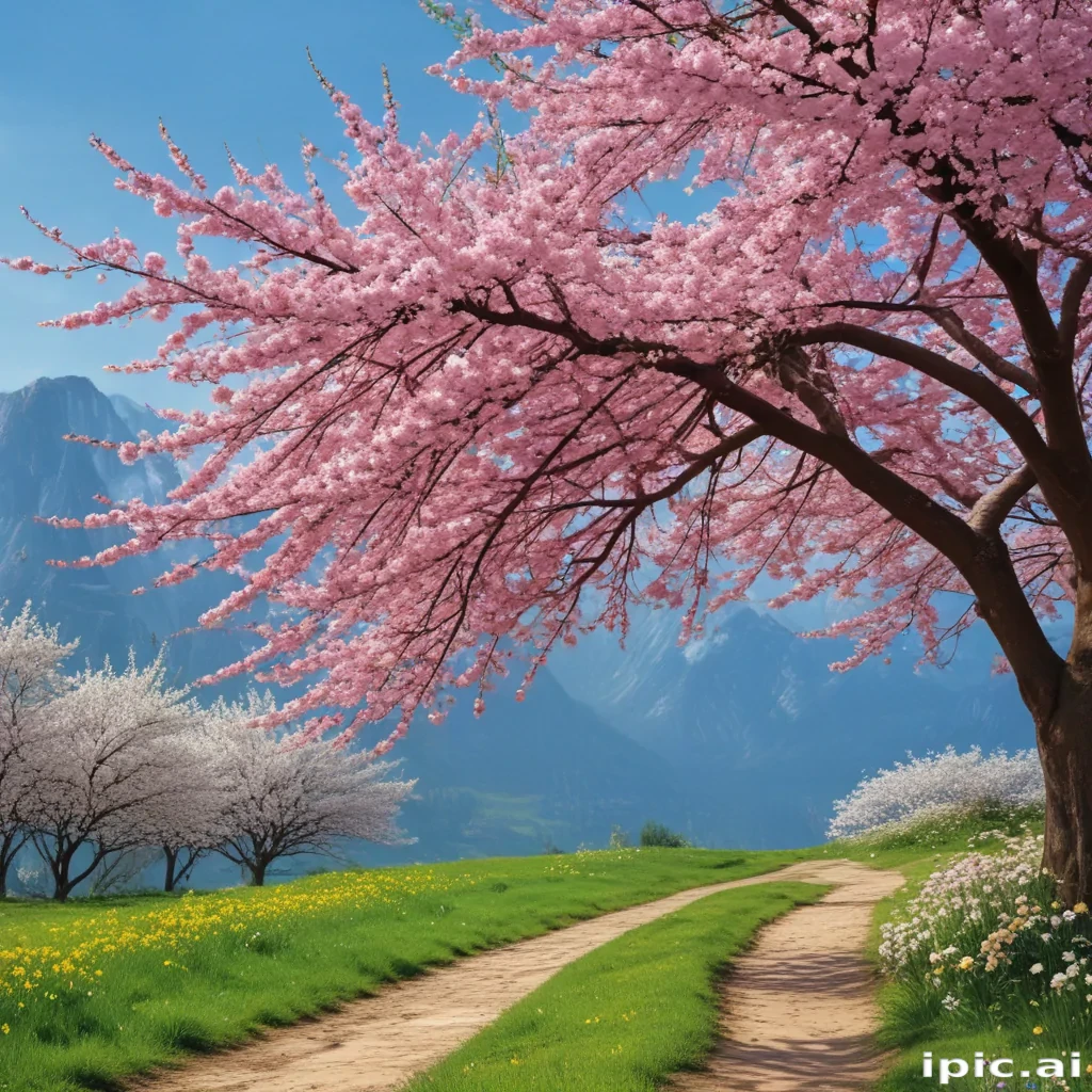 spring aesthetic desktop wallpaper