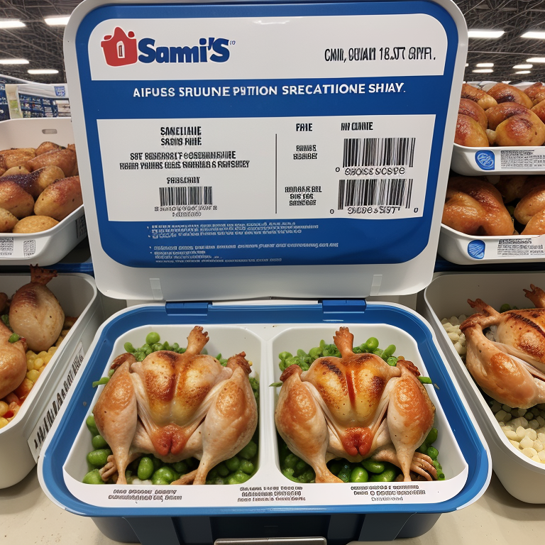 rotisserie chicken sam's club nutrition