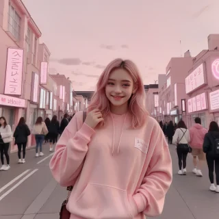 cute aesthetic pink