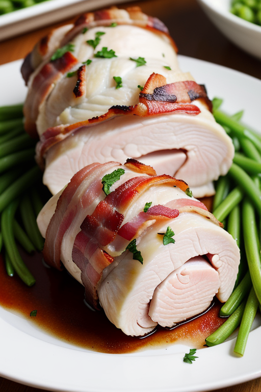 stuffing stuffed chicken breast wrapped in bacon