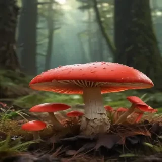 red mushroom