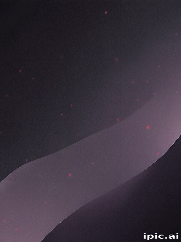 Abstract Cosmic Background with Subtle Colors and Distant Stars Glimmering
