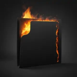 black folder png