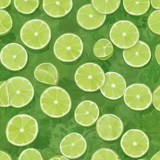 lime green background