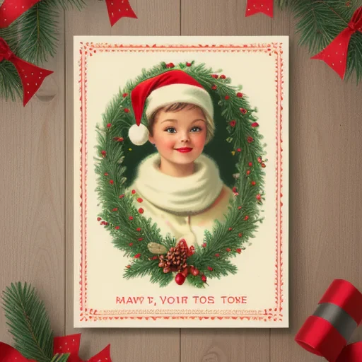 vintage christmas printable