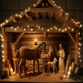 manger scene images free