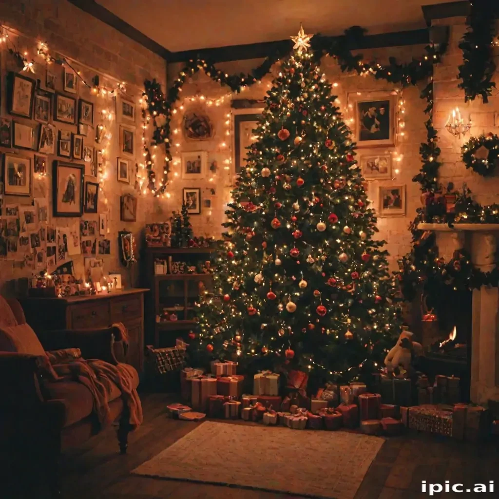 christmas background aesthetic