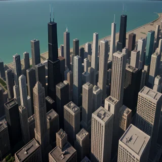 chicago skyline png