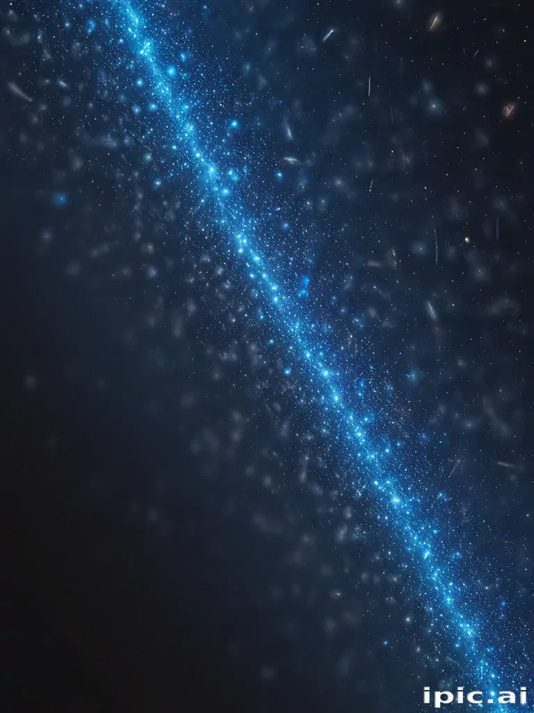 blue sparkle background