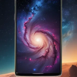 galaxy iphone wallpaper 4k