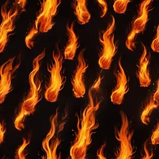 background with fire