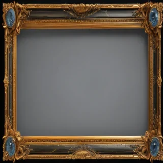picture frame transparent