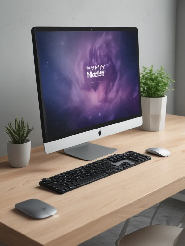 computer mockup free