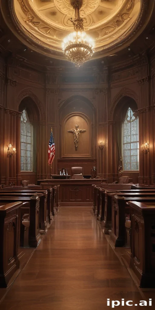 courtroom background