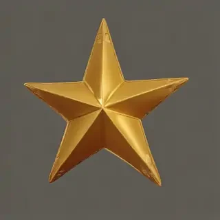 golden star png