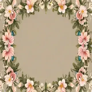 floral frame