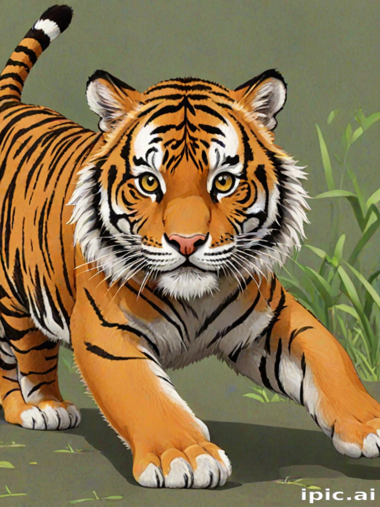 tiger cartoon tiger