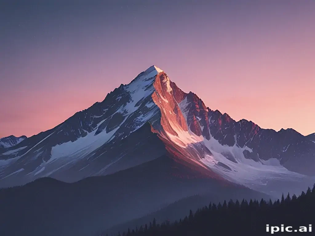 aesthetic mountain wallpaper