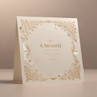 greeting card mockup