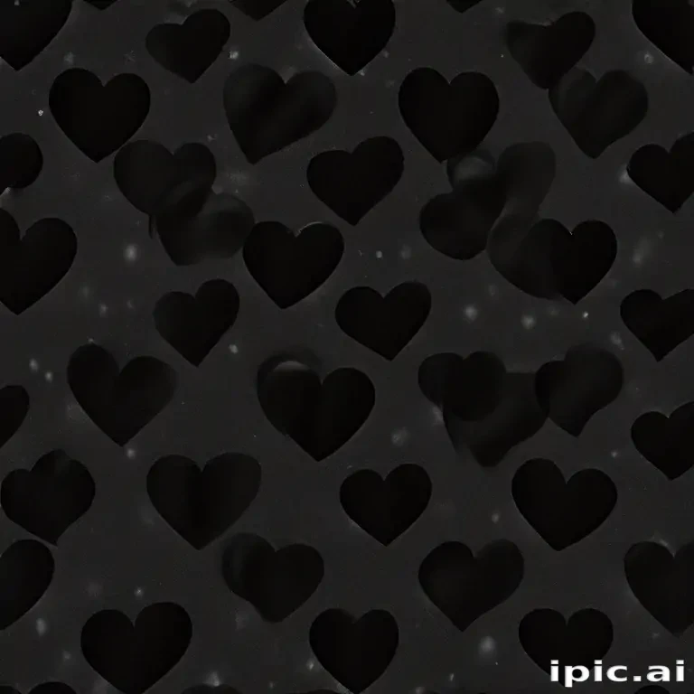 wallpaper black heart