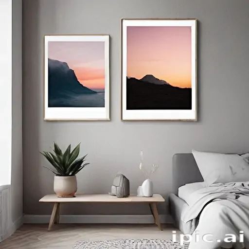 aesthetic pictures for wall to print