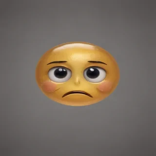 sad emoji transparent