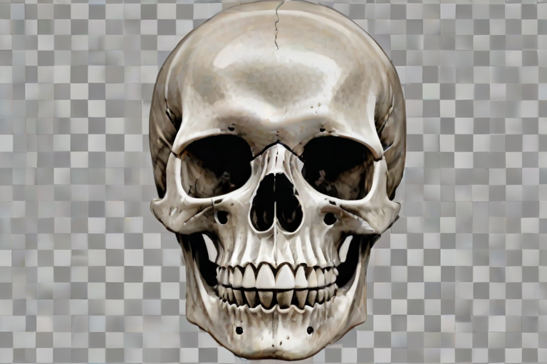 transparent skull png