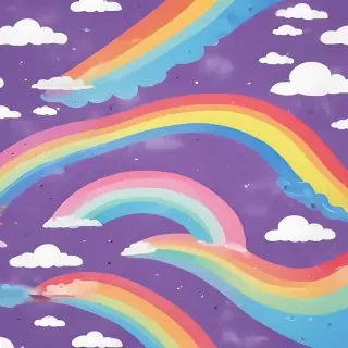 cute rainbow backgrounds