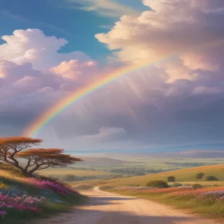 rainbow pastel wallpaper