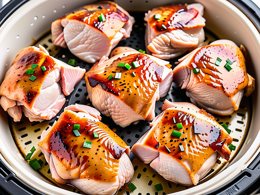 frozen boneless skinless chicken thighs in air fryer