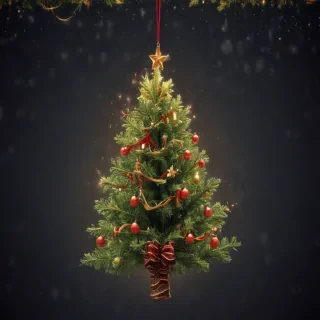 simple christmas iphone wallpaper