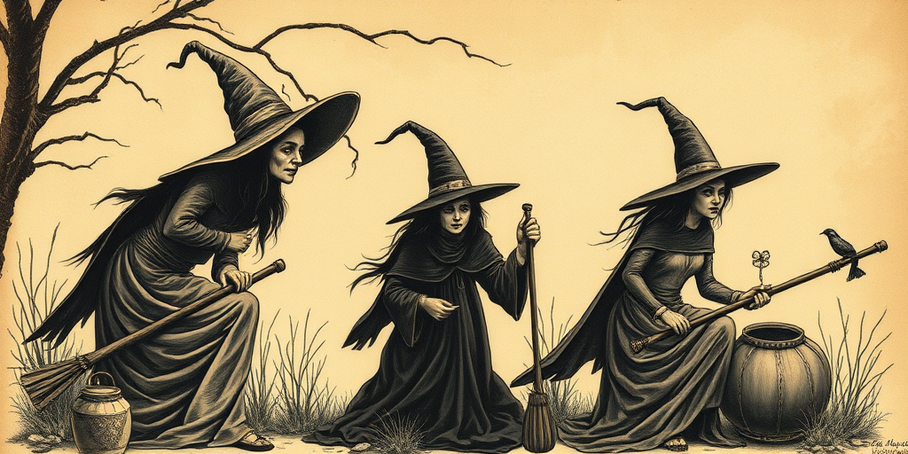 vintage witches