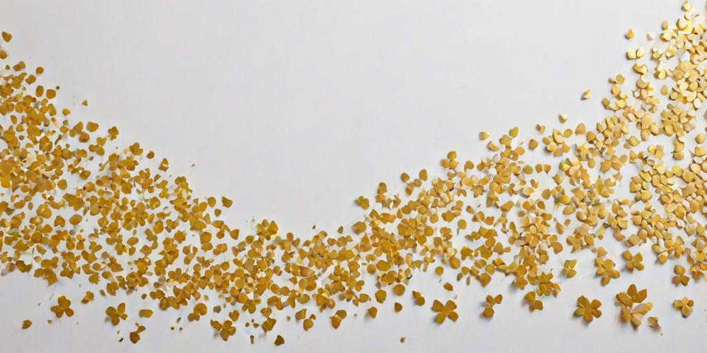 gold and white background