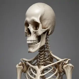 skeleton transparent background