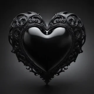 black heart