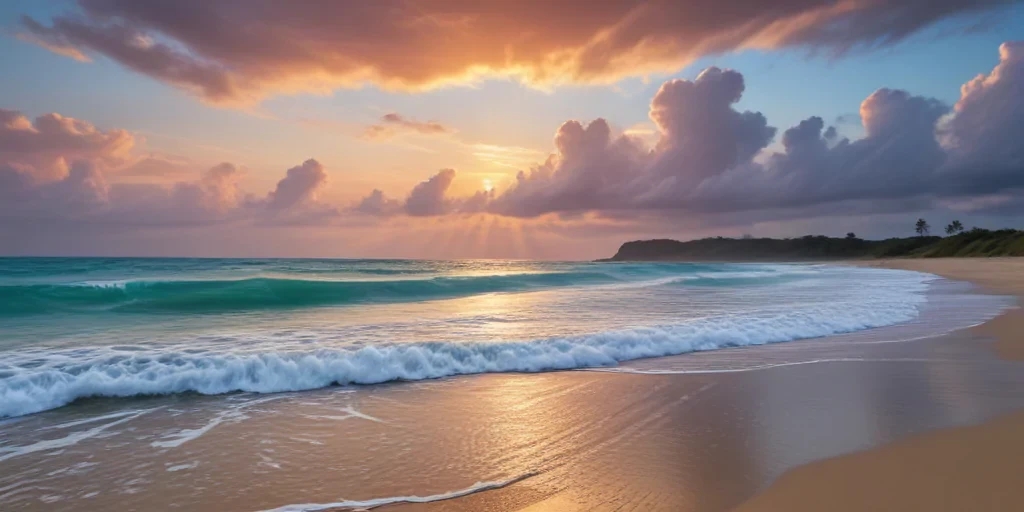 beach screensaver iphone