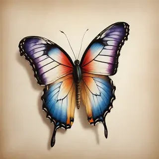 images of drawings of butterflies