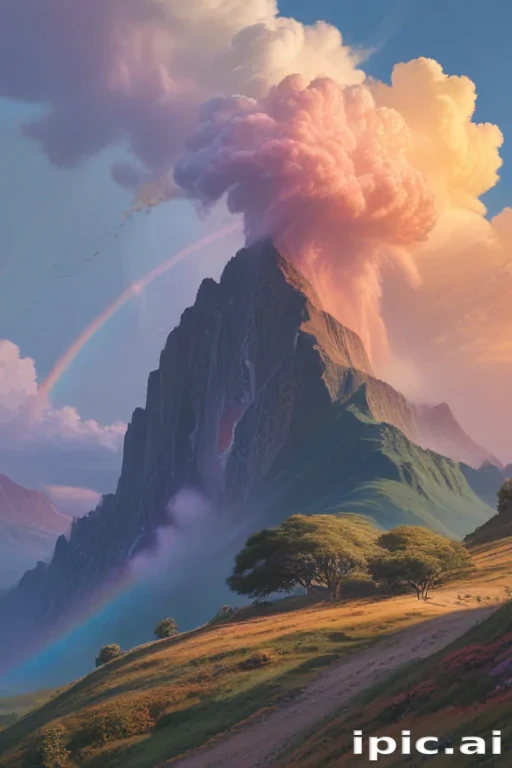 rainbow pastel