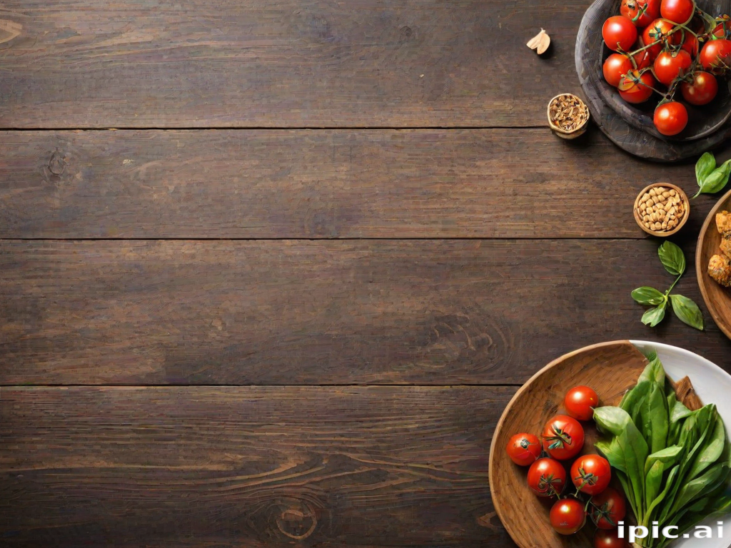 background of table