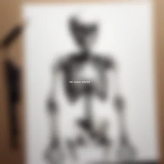 creative skeleton drawings