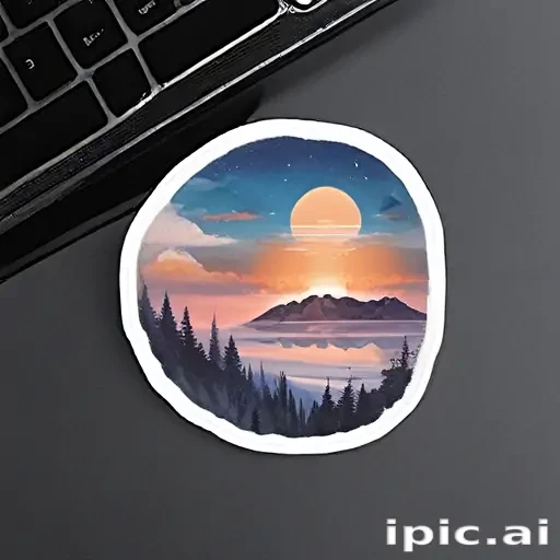 transparent aesthetic sticker